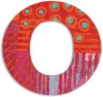 Djeco DD04824 Dekorbetű - O - Peacock letter (DD04824)