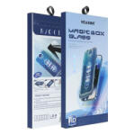 Veason 6D Pro Veason Easy-Install Glass üvegfólia - iPhone XS Max fekete szegéllyel