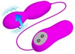 Pretty Love Ou Vibrator Pretty Love Vega, 12 Moduri Vibratii si Rotatii, Silicon, Mov