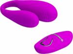 Pretty Love Vibrator Aldrich 12 Moduri Vibratii, Silicon, USB, Remote Control, Mov Vibrator