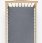 Goldea nem áteresztő frottír matracvédő kiságyba - szürke 60 x 120 cm