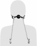 Fetish Fantasy Deluxe Ball Gag and Nipple Clamps