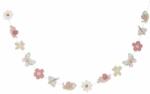 Little Dutch Ghirlanda decorativa din carton FSC - Colectia Flowers & Butterflies - Little Dutch