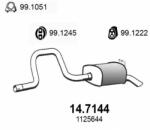 ASSO Toba esapament finala ASSO 14.7144 (14.7144) - automobilus