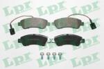 LPR set placute frana, frana disc LPR 05P1902 (05P1902)