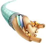 JOYROOM Multi-Color Series SA34-AL3 USB-A / Lightning 3A cable 1m - green - pcone