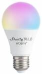 Shelly Duo RGBW (E27) WiFi-s, fénymelegség- és fényerő-szabályozható fehér + színes okosizzó (3800235262306)