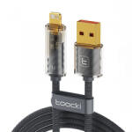 Toocki töltőkábel USB A - Lightning 12W 1m szürke (TXCLJDA03)
