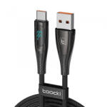 Toocki töltőkábel USB A - USB-C 66W 1m fekete (TXCTXY2A01)