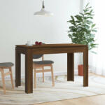 vidaXL barna tölgyszínű szerelt fa étkezőasztal 120 x 60 x 76 cm (815389)