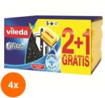 Vileda Set 4 x 3 Bureti Vase Vileda Glitzi Plus (ROC-4xMAG1013543TS)