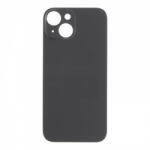  Apple iPhone 15 akkufedél (hátlap) ragasztóval, fekete (nagylyúkú verzió, utángyártott)