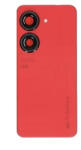 ASUS Zenfone 9 akkufedél (hátlap) kamera lencsével és ragasztóval, piros (gyári)