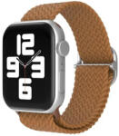 Apple Watch 4-6, SE, SE (2022) (42 / 44 mm) / Watch 7-9 (45 mm) / Watch Ultra 1-2 (49 mm), textíl pótszíj, körpánt, szőtt stílusú, Xprotector, barna