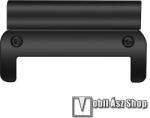  Okosóra fém csatlakozó adapter - 1db - FEKETE - bármilyen 20mm-es teleszkópos szíjjal használható - Garmin Fenix 7 / 5 / 5 Plus / 5 Plus Sapphire / 6 / 6 Pro / 6 Sapphire / Instinct / Forerunner 935 /