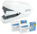 Rapesco Tűzőgép, 24/6, 35 lap, könnyített tűzés, antibakteriális, RAPESCO "Germ-Savvy® ECO", fehér (IR1689) - fapadospatron