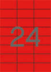 APLI Etikett, 70x37 mm, színes, APLI, piros, 480 etikett/csomag (LCA1593) - fapadospatron