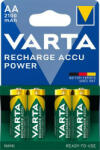 VARTA Tölthető elem, AA ceruza, 4x2100 mAh, előtöltött, VARTA "Power (VAKU02) - fapadospatron