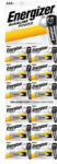 Energizer Elem, AAA mikro, 12 db, egyesével téphető, ENERGIZER "Alkaline Power Kartella (EEAAAK12) - fapadospatron