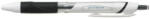 uni Golyóstoll, 0, 35 mm, nyomógombos, fehér tolltest, UNI "SXN-155 Jetstream", fekete (TU155FK) - fapadospatron