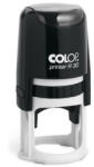 COLOP Bélyegző, kör, COLOP "Printer R 30", kék cserepárnával (IC1033060) - fapadospatron