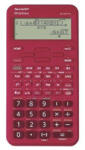 Sharp Számológép, tudományos, 420 funkció, SHARP "EL-W531TL", meggypiros (SHW531TLB) - fapadospatron