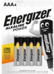 Energizer Elem, AAA mikro, 4 db, ENERGIZER "Alkaline Power (EEAAA4AP) - fapadospatron