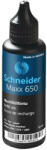Schneider Utántöltő palack "Maxx 230 és 280" alkoholos markerekhez, 50 ml, SCHNEIDER "Maxx 650", fekete (TSC650FK) - fapadospatron