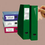 DJOIS Címketartó zseb, 55x102 mm, öntapadó, 3L, 6 db/csomag (3L10335)