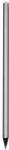 Art Crystella Ceruza, ezüst, fehér SWAROVSKI® kristállyal, 14 cm, ART CRYSTELLA® (TSWC103) - fapadospatron