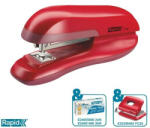 Rapid Tűzőgép, 24/6, 30 lap, RAPID "F16 Fashion", meggyvörös (E23810503) - fapadospatron