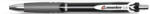 FlexOffice Zseléstoll, 0, 25 mm, nyomógombos, FLEXOFFICE, "G. master", fekete (FOZS021F) - fapadospatron