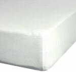 EUROFIRANY Adela jersey pamut gumis lepedő Krémszín 120x200 cm + 25cm