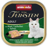 Animonda Vom Feinsten Gourmet adult marha, lazacfilé, spenót 32x100g (83260) - vetpluspatika