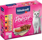 Vitakraft Poésie Déli Sauce - nedvestáp (csirke, pulyka, marha) macskák részére (6x85g) - vetpluspatika