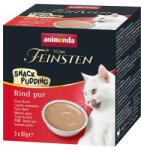 Animonda vom Feinsten Cat Snack puding marhával 3x85g (83018) - vetpluspatika