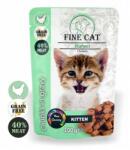  Fine Cat Kitten csirkés alutasakos macskaeledel 100g - vetpluspatika