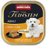  Animonda Vom Feinsten Gourmet adult csirke-máj 150g alutálkás (82300) - vetpluspatika