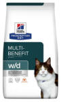 Hill's Feline w/d gyógytáp 3kg - vetpluspatika