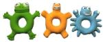 Petcode latex játék állatos karikák hanggal 10cm - vetpluspatika