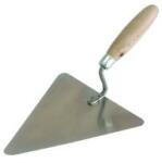 Profix Mistrie Inox Triunghiulara Cu Maner Lemn 180x170mm