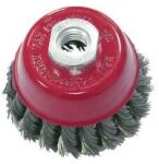Profix Perie Sarma Impletita Tip Cupa Cu Filet 65mm