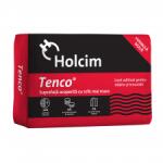 Holcim Tenco 40kg de la Holcim este un liant aditivat pentru mortare de zidarie, tencuiala si sape curente. Prepari mai usor mortarele, adaugand doar nisip si apa, obtii aderenta buna pe caramida, BCA si bet