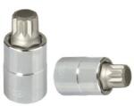 Profix Cheie Tubulara Cu Varf Canelat 1/2 M12 Set capete bit, chei tubulare