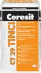 Ceresit CT 29 este un tinci, mortar pentru tencuieli fine la interior și exterior, livrat în sac de 25 kg. Este permeabil la vapori, rezistent la îngheț-dezgheț, armat cu fibre și cu aderență bună, recomandat
