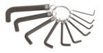 Evotools Set de 7 chei imbus Evotools, marimi 3-12mm, din fonta, pentru montaj si intretinere la mobila, biciclete, utilaje si componente auto usoare. Acopera cele mai des folosite dimensiuni de suruburi cu lo Cheie imbus