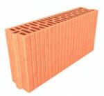 Wienerberger Bloc ceramic Porotherm 11, 5 N+F, cu imbinare pe lamba si uluc, pentru pereti interiori de compartimentare. Dimensiuni 500x115x238 mm, se livreaza pe palet infoliat de 90 de bucati (1, 285 mc). Se zid