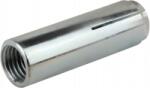 Evotools Piulita expandabila M16 - 20x65 mm, marca Evotools, este un element metalic de fixare pentru beton, caramida plina si alte materiale dure. Se introduce intr-o gaura data in prealabil, iar prin strange