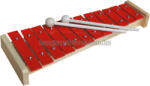  MSA TL-12 H, piros fémlapkás metallofon (xilofon) (TL-12H)