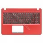 ASUS 90NB0B14-R30130 gyári új fekete magyar laptop billentyűzet + piros felső fedél (90NB0B33-R31HU0)